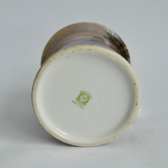 Noritake Handpainted Japan Morimura Cottage Scene Shaving Mug Vintage - Picture 6 of 7